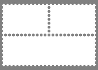 Blanco Briefmarkenblock