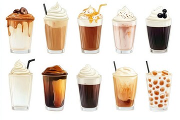 Coffee and Bubble Tea Delights