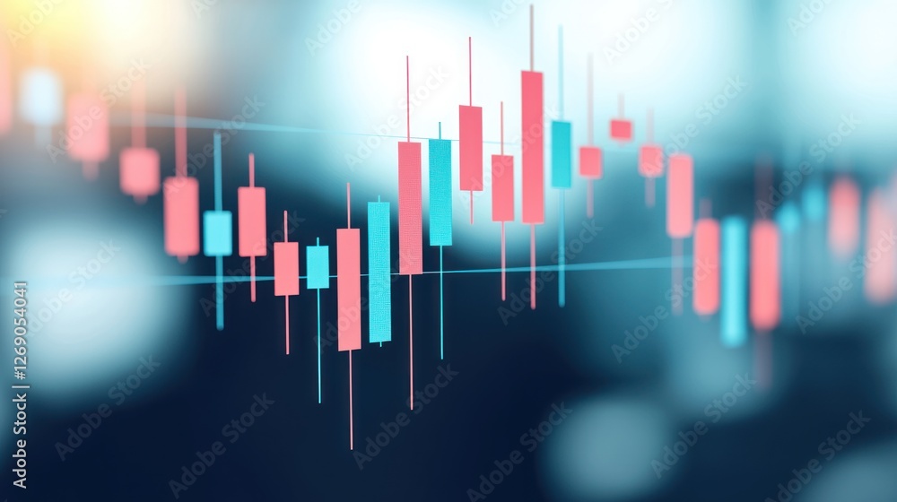Poster understanding candlestick patterns in trading analysis