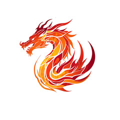 Fiery Dragon: A Symbol of Power and Might