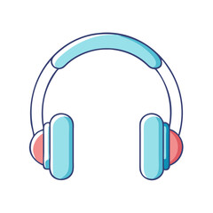 headphones icon, headphones vector illustration-simple illustration of headphones, perfect for headphones logos and icons