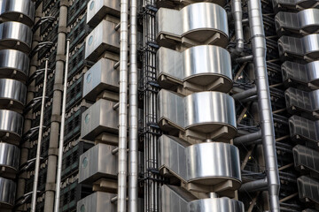 Lloyds building in London, UK