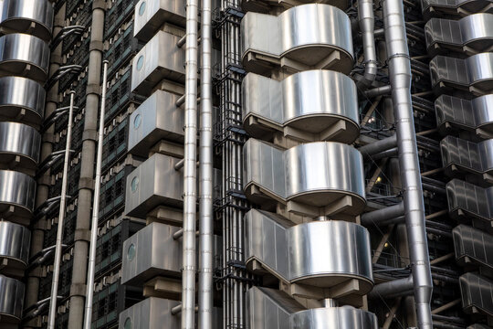 Lloyds building in London, UK