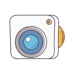 rear camera icon, rear camera vector illustration-simple illustration of rear camera, perfect for rear camera logos and icons
