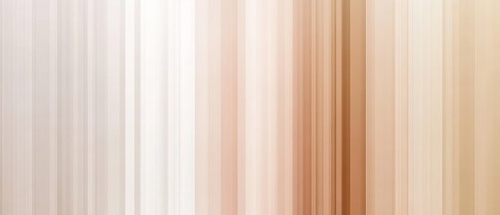Fototapeta premium Abstract vertical stripes background in soft shades of cream, beige, and light brown ideal for use in modern design, wallpaper, or artistic projects