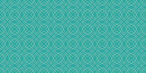 Modern Geometric Wireframe with Interwoven Lines