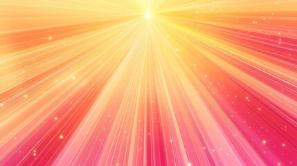 Obraz premium red yellow orange pink graphics lens flare graphic design