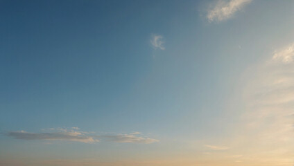 Obraz premium a clean beach sky background