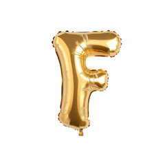 Fototapeta premium Shimmering Golden Letter Balloon Celebrating Milestone Achievement or Occasion