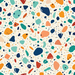 Fototapeta premium seamless pattern with birds and flowers