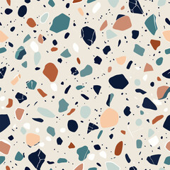 seamless pattern with hearts and stars