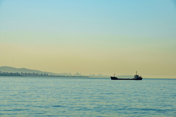 Obraz premium Tanker near Istanbul