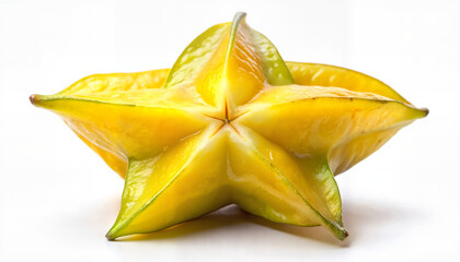 Fototapeta premium Star fruit on white background
