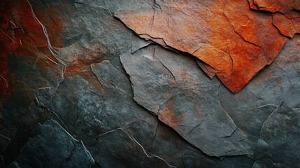 Fototapeta premium Textured stone surface with natural earthy tones