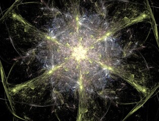 Imaginatory fractal abstract background Image