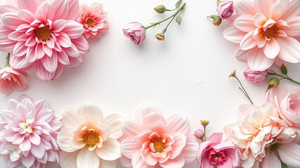 Pastel Blooms in Soft, Dreamy Hues