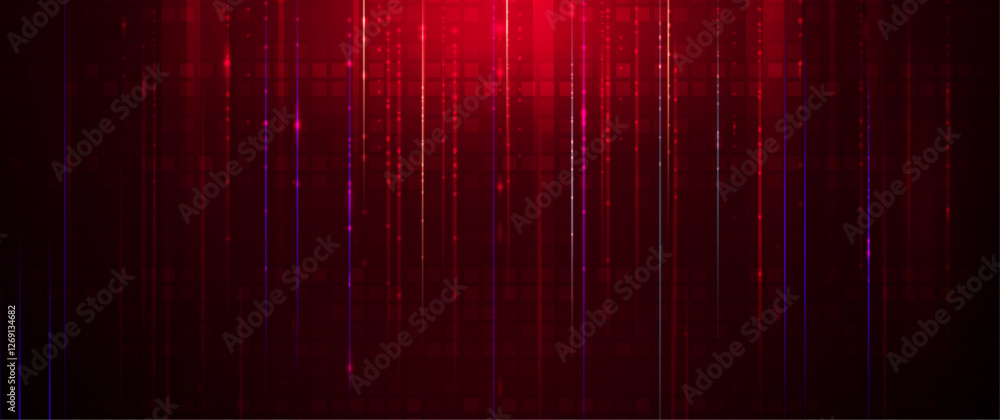 Poster big data futuristic, hi tech technology & light line design. vector datum digital background. illust