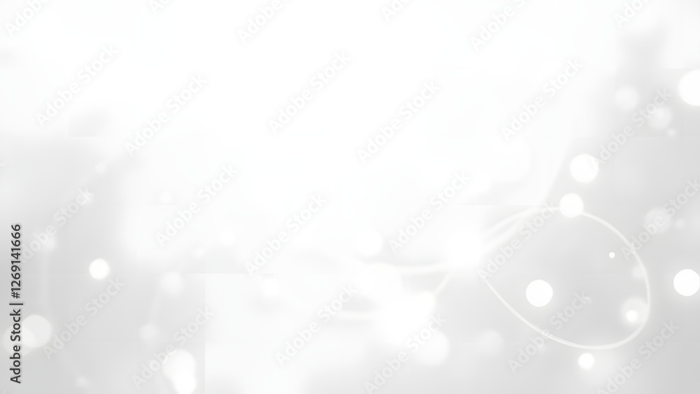 Poster bright blue abstract vector background with bokeh and glitter