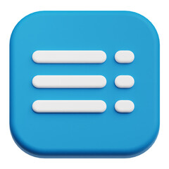 Obraz premium layout editor 3d icon isolated on the transparent background