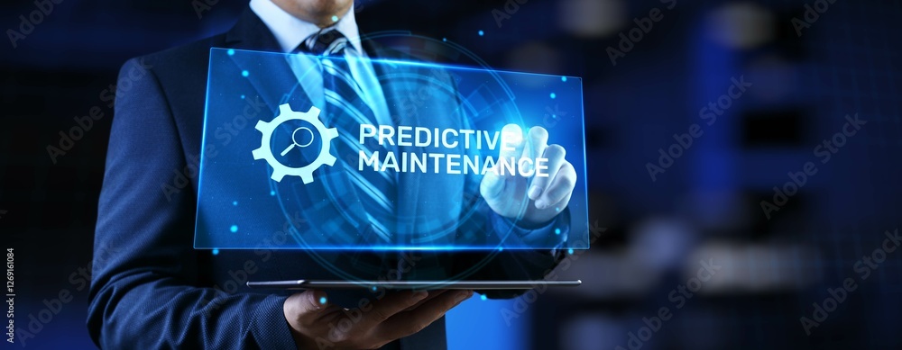 Poster ai-driven predictive maintenance and industrial optimization.
