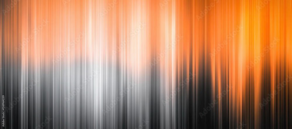 Poster abstract orange and gray vertical lines background texture image