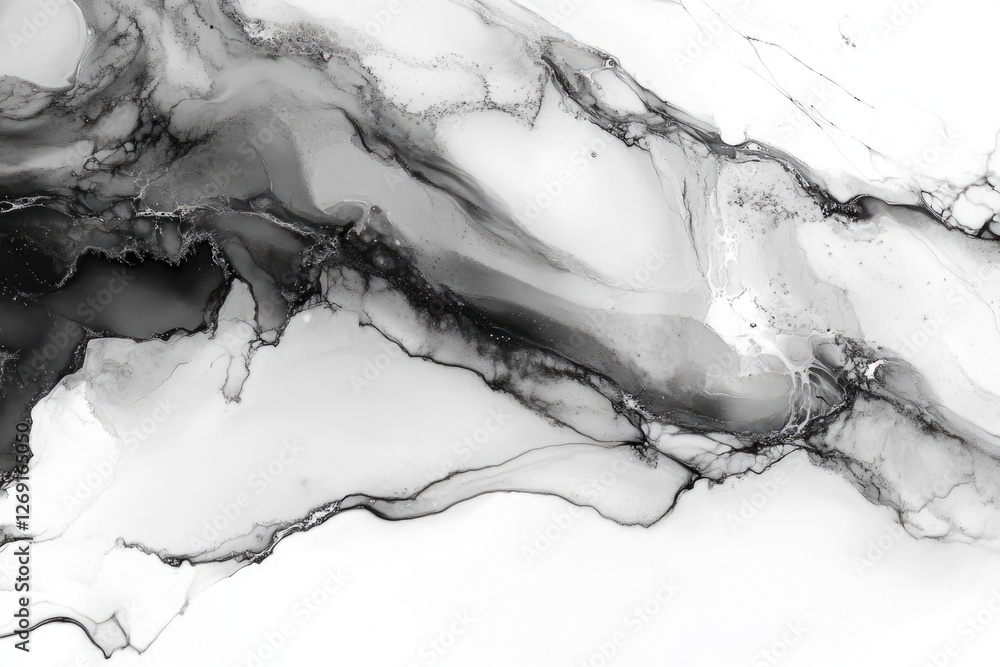 Poster close-up shot of a marble surface with intricate patterns