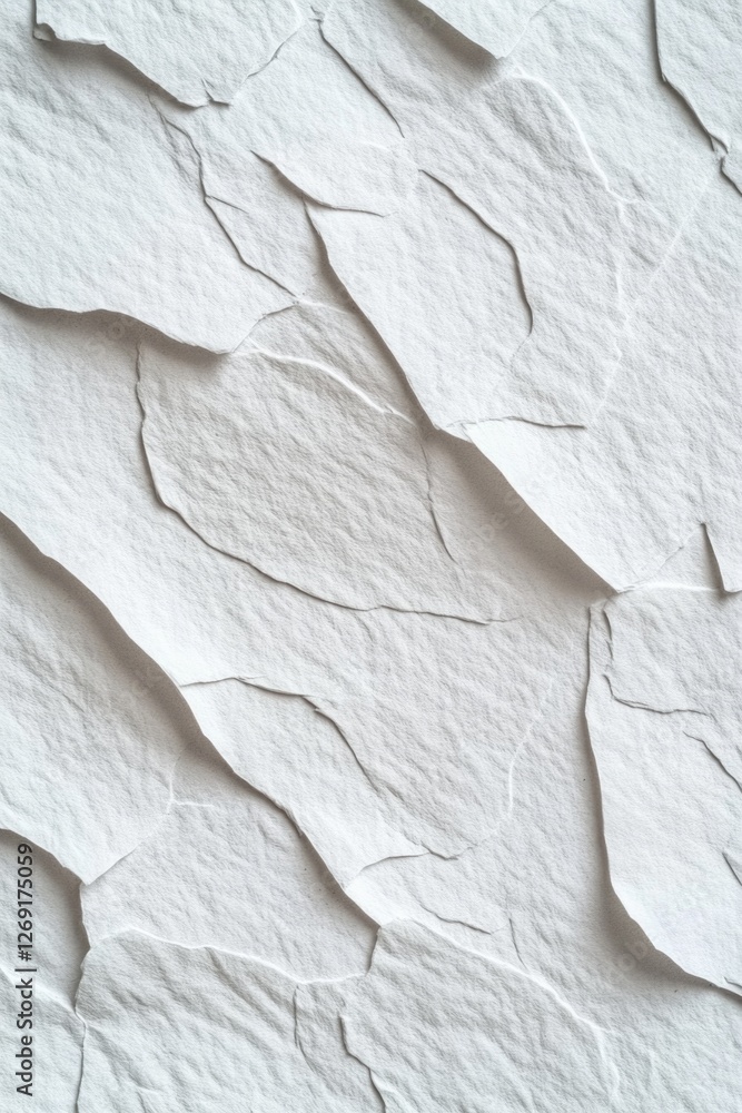 Poster a close-up shot of a piece of paper lying on a table, with creases and folds visible
