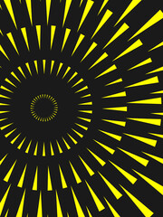 Colorful background. Vector illustration. Fun abstract circle pattern retro design, party and carnival background.