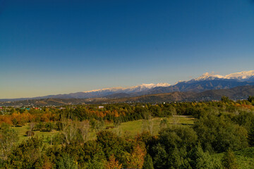 Obraz premium sunrise in the mountains