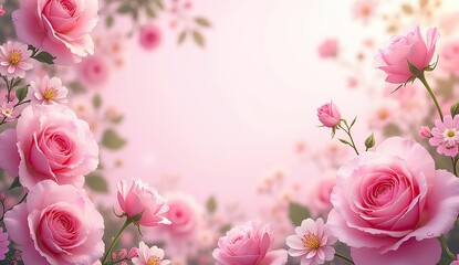 delicate blooming flowers for elegant greeting cards