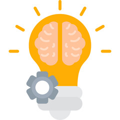 Brain Idea Setting Icon