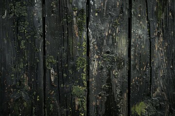 Obraz premium Image of old rotten wooden fence or wall pattern. Texture for background usage