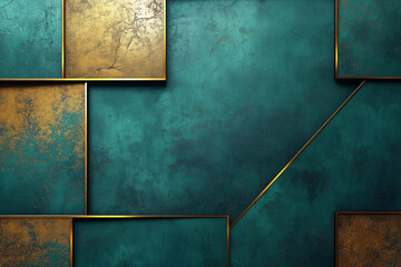 dark blue background with golden ornament