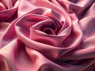Naklejka premium Soft Pink Fabric Texture Background, Delicate Rose Textile Closeup