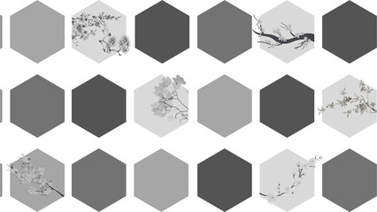 seamless geometric pattern, graphic background