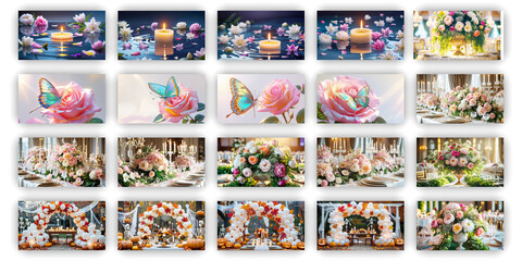 Fototapeta premium Social media post and crative bundle black friday, food post, bg post, Animal post, luxury, product Ai generator