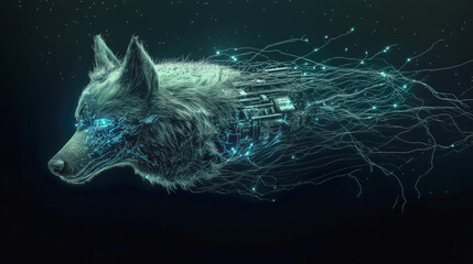 Cybernetic Wolf: Digital Integration