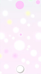 Soft pastel circles on light background