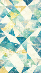 Abstract geometric pattern with pastel colors