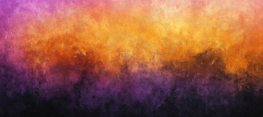 Fototapeta premium Abstract Gradient Background Texture with Orange Purple and Dark Hues
