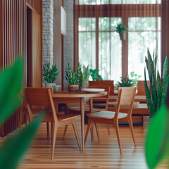 Biophilic home design. Natural light interiors. Serene and beautiful. Calming textures. Stock photos of home sanctuaries.