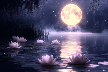 night sky with stars