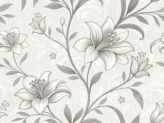 seamless pattern with flowers