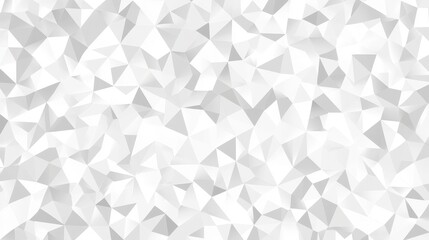 Abstract white geometric pattern with triangular diamond lines and modern gray minimal mosaic tile design, perfect for flat background use in digital design, web, and contemporary art projects