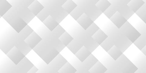 Abstract white and gray pattern geometric gradient line background.square shape with soft shadows.modern technology concept geometric line vector background design.layered geometric triangle shapes.
