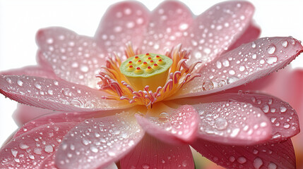 Fototapeta premium pink water lily