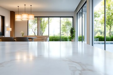 Obraz premium Wide angle interior photography of bright modern living rooms for relaxing atmosphere