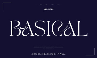  Luxury font alphabet logo. Typography beautiful fashion elegant classic letters serif italic fonts decorative wedding vintage blossom logos. vector illustration
