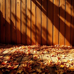 autumn leaves on the ground