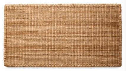 Woven Placemat on White Background